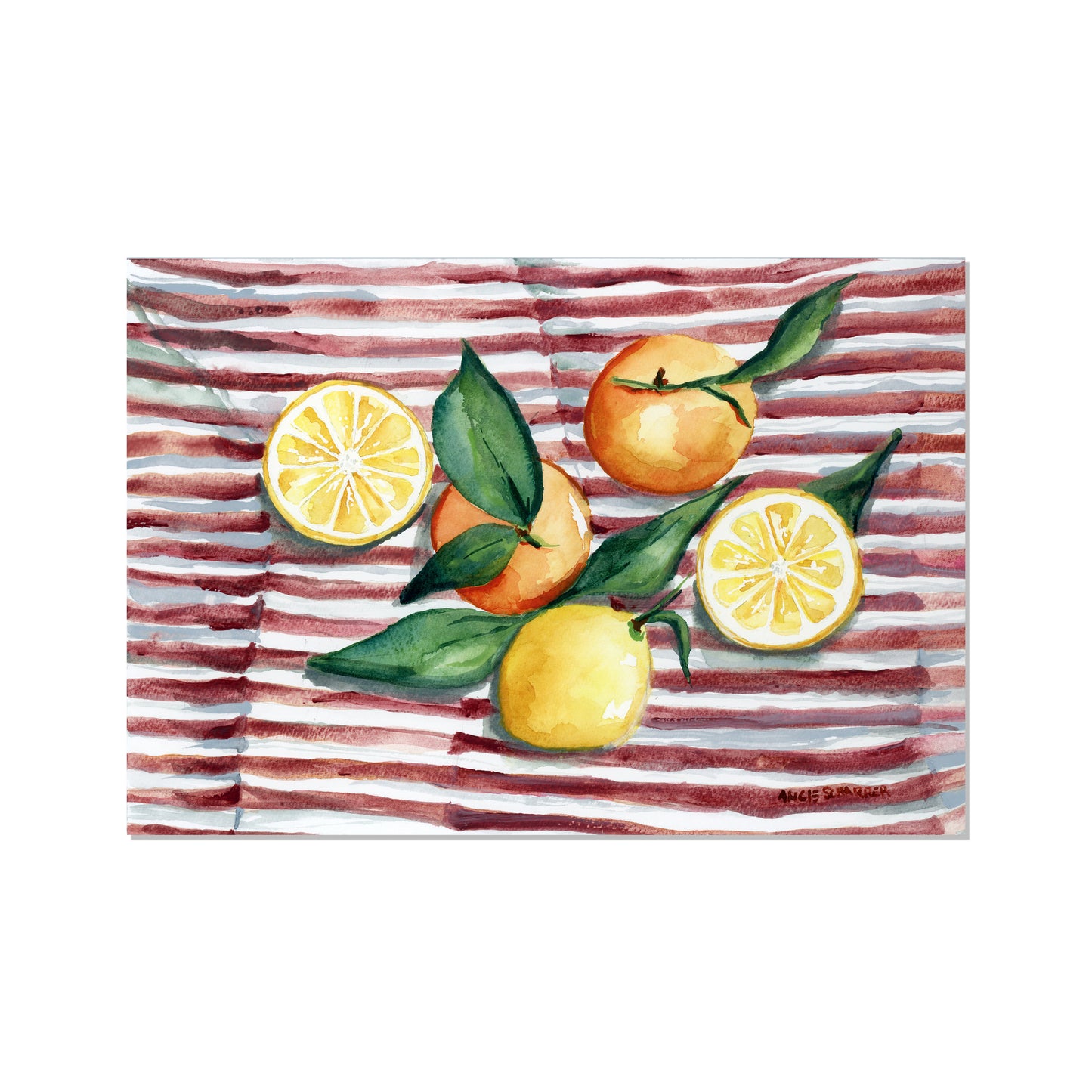 Zest, Original Watercolor