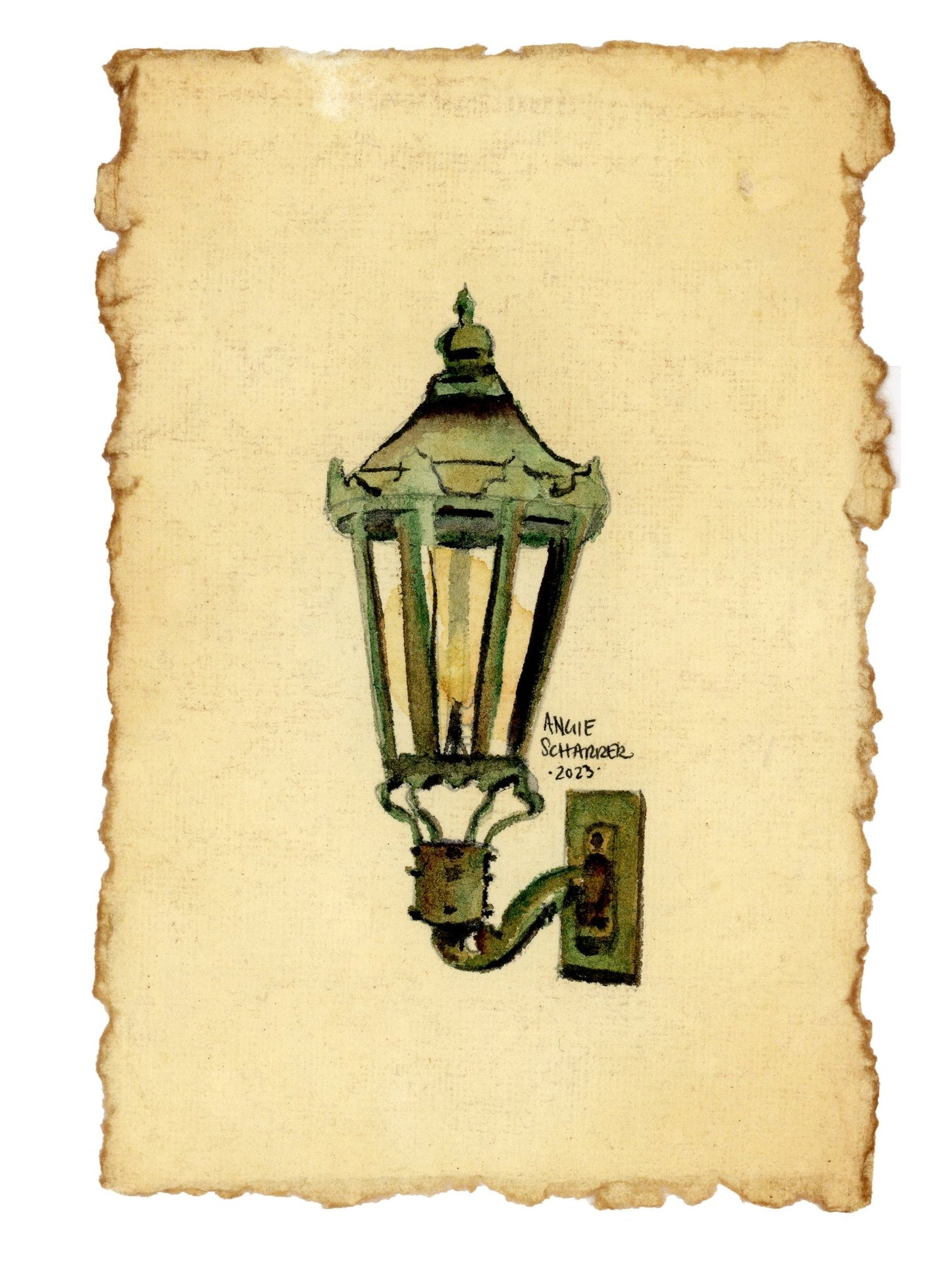 Charleston Gas Lantern 4 - Riverlight Art Studio