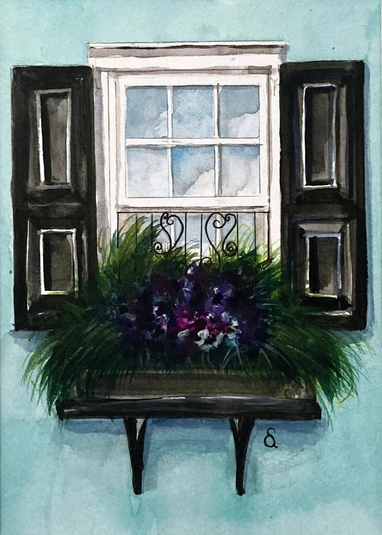 Charleston Window Box - Riverlight Art Studio