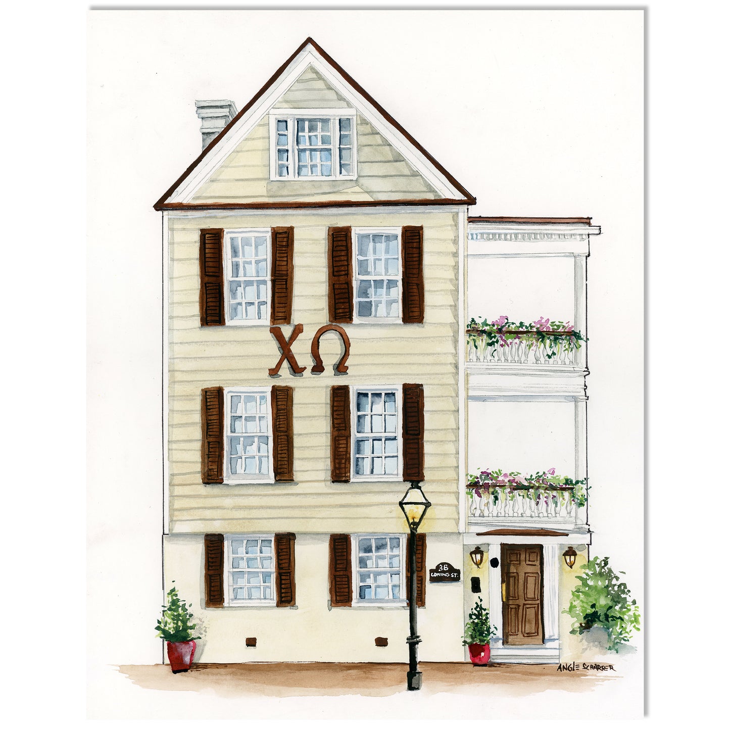 38 Coming Street, Chi Omega House, College of Charleston