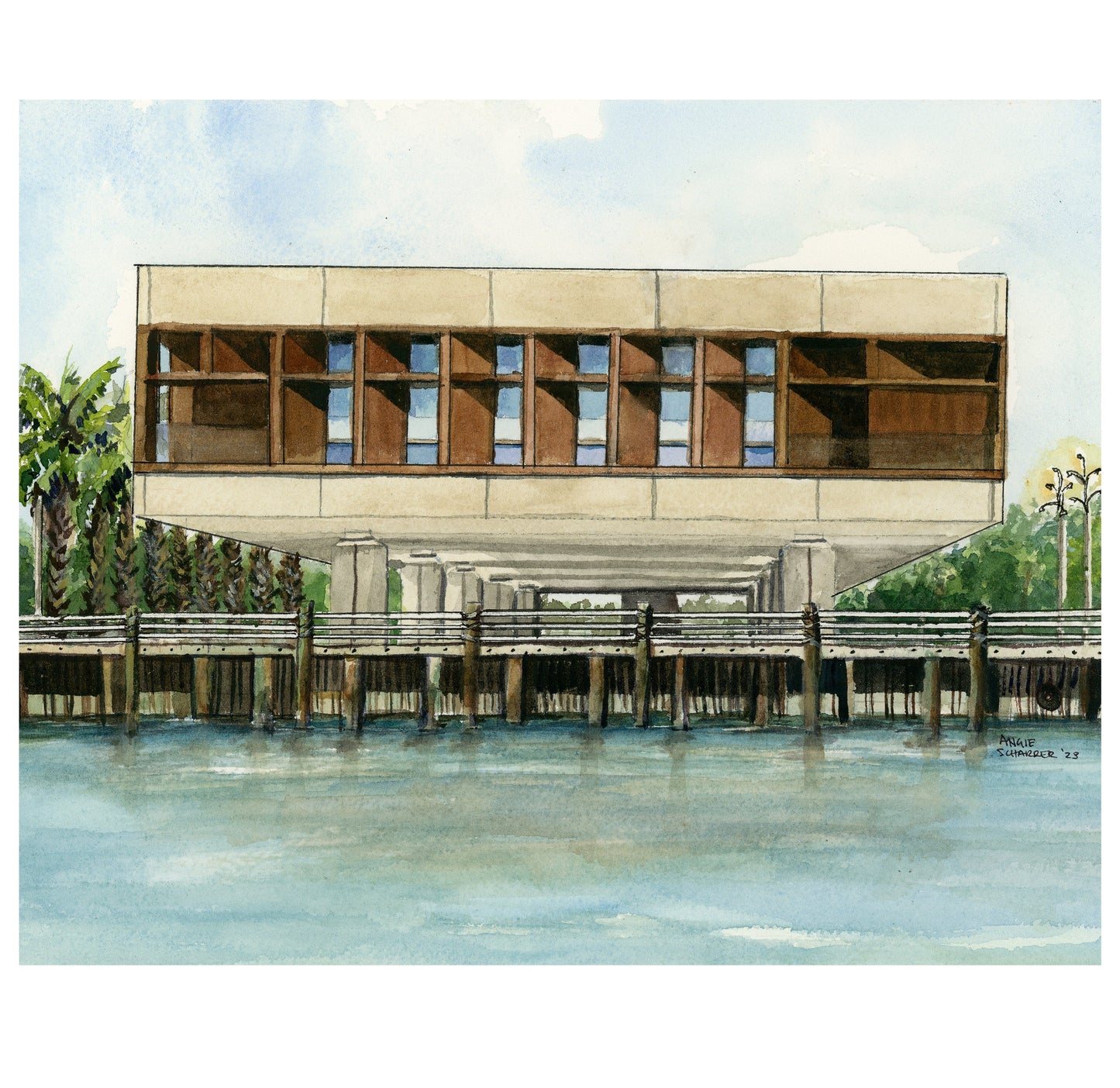 International African American Museum, IAAM Giclée Print