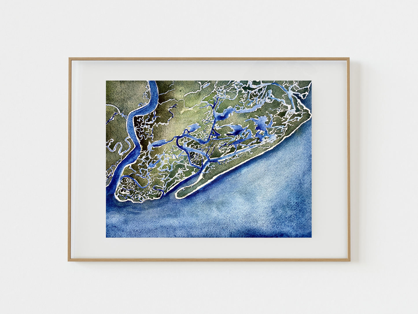 James Island and Folly Beach Satellite Map