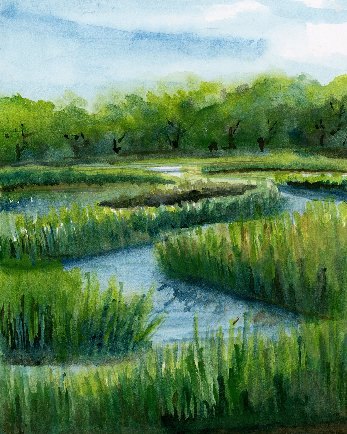 Meandering River