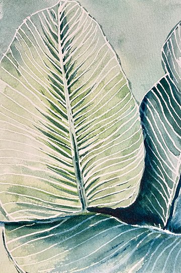 Banana Leaf I - Riverlight Art Studio