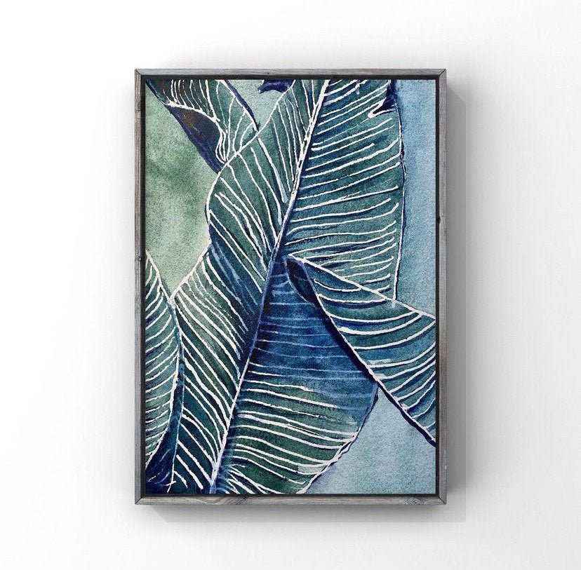 Banana Leaf II - Riverlight Art Studio