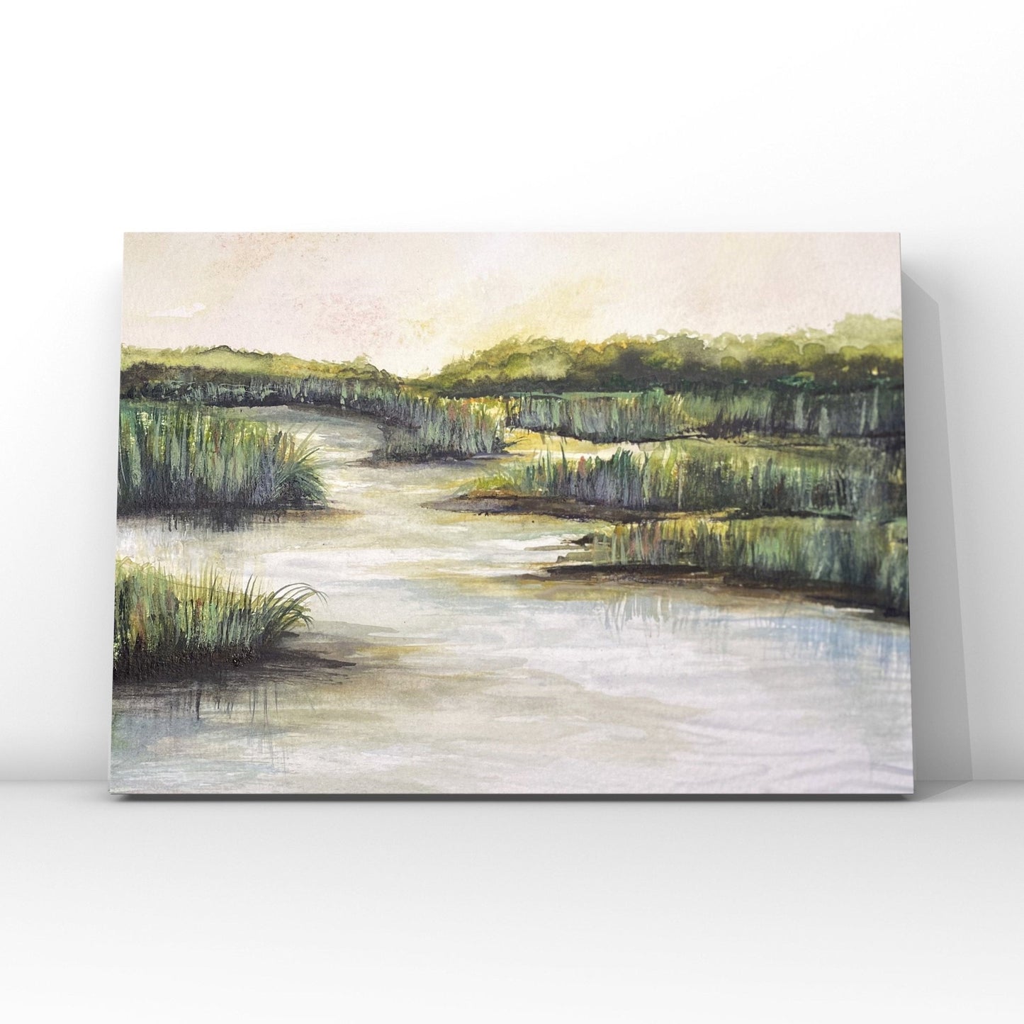 Dusk on The River - Riverlight Art Studio