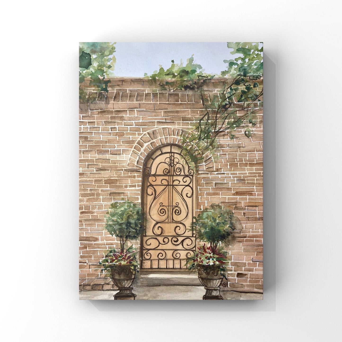 Elliott Street Gate Print - Riverlight Art Studio