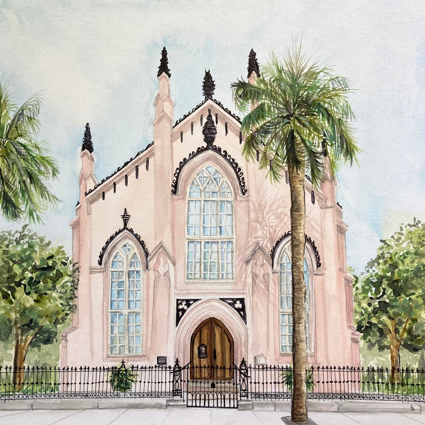 French Huguenot Church - Riverlight Art Studio