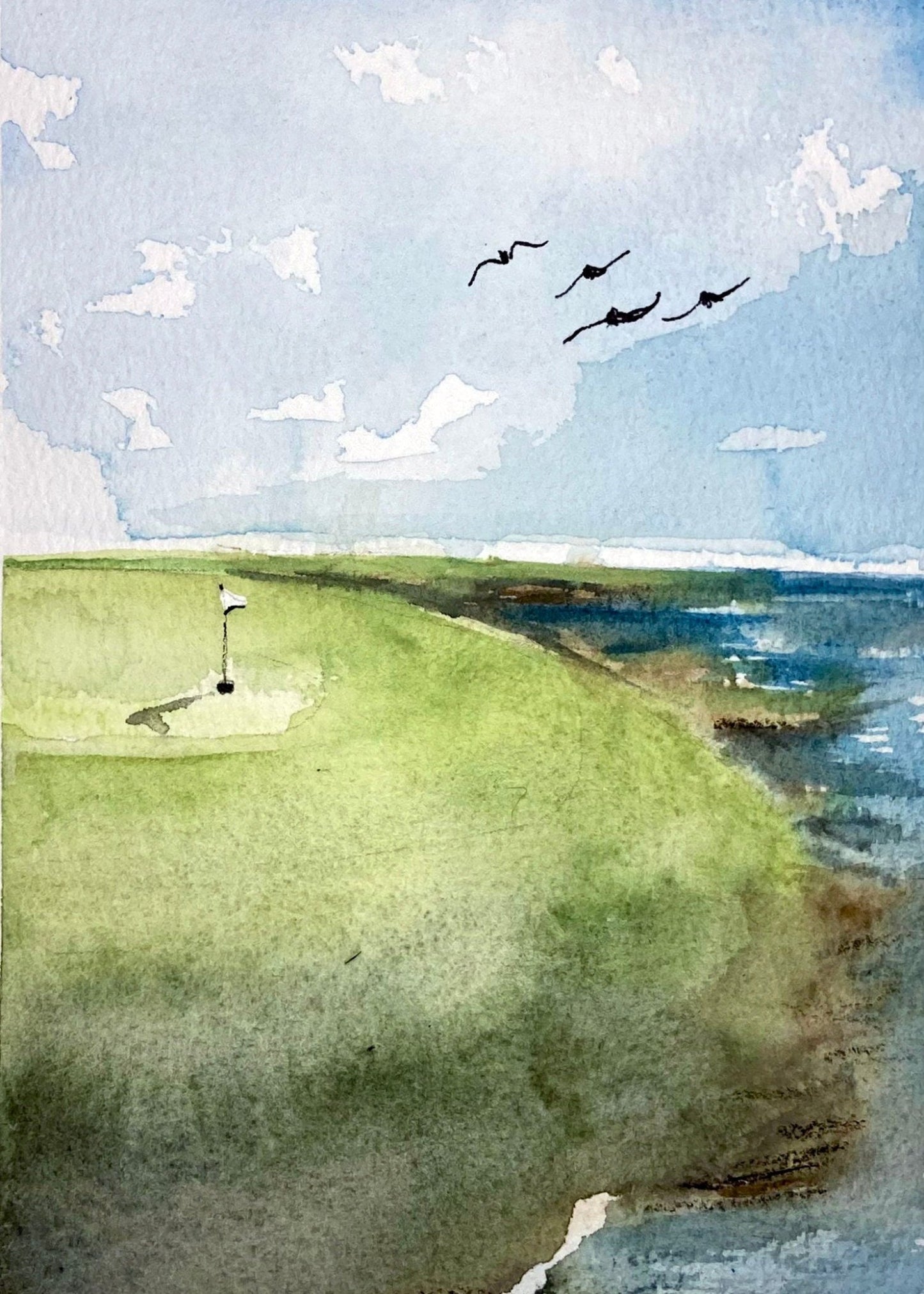 Golf on the Bay - Riverlight Art Studio