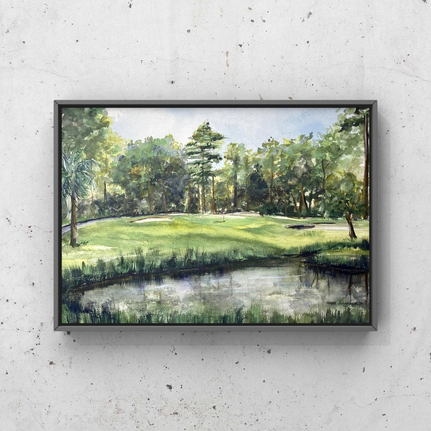 Hole 7, Snee Farm Country Club - Riverlight Art Studio