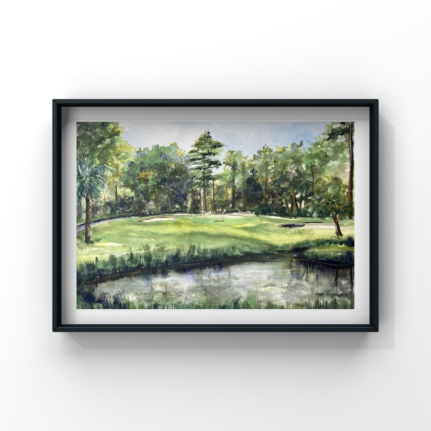 Hole 7, Snee Farm Country Club - Riverlight Art Studio