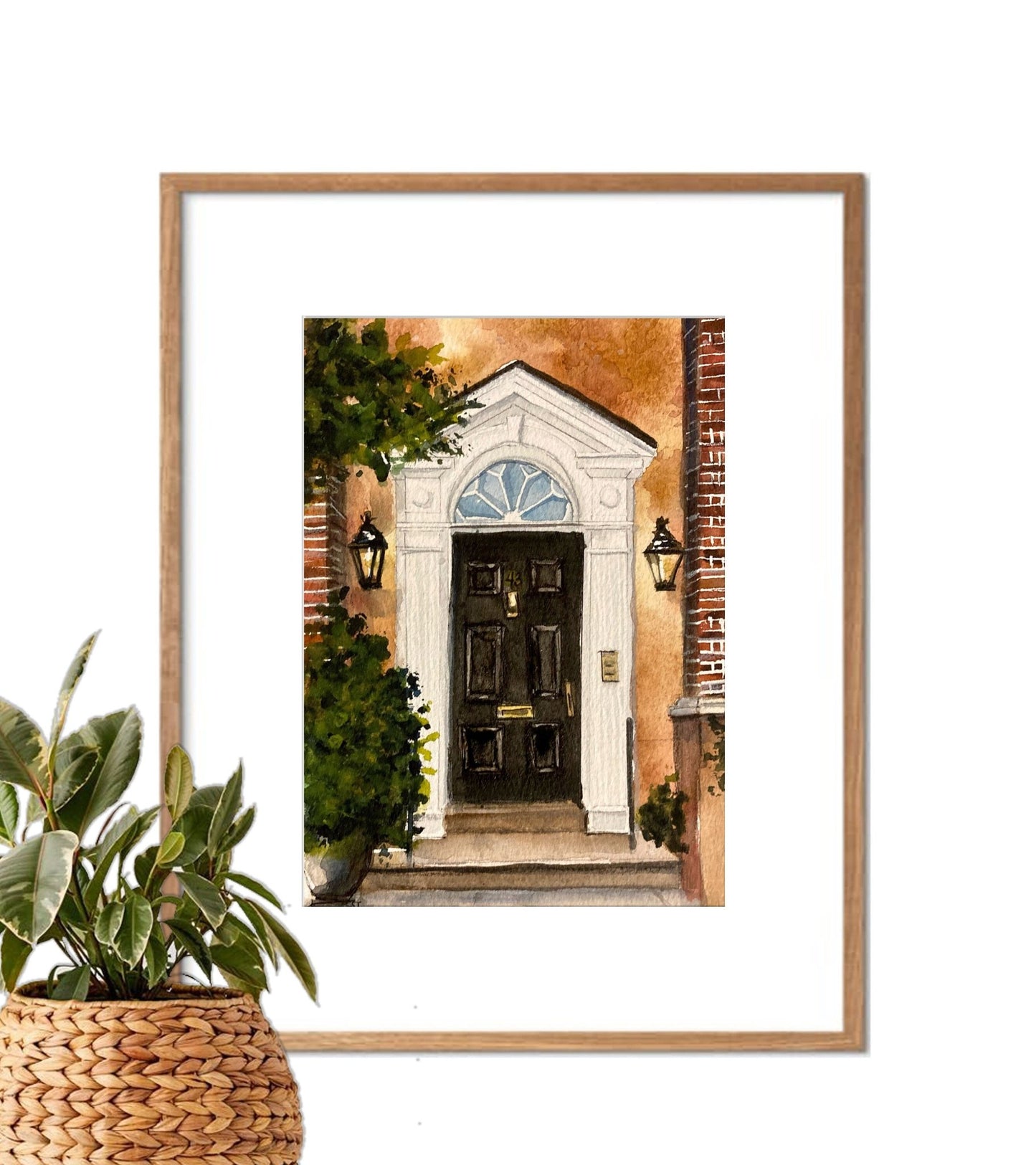 Legare Street Front Door - Riverlight Art Studio