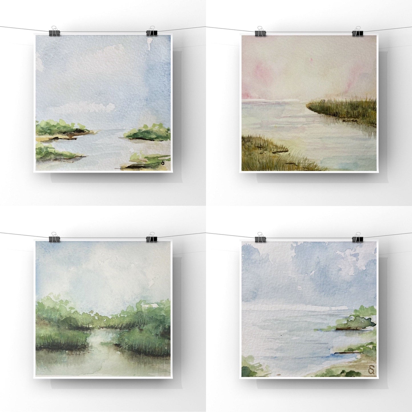 Lowcountry Waterscape VII - Riverlight Art Studio