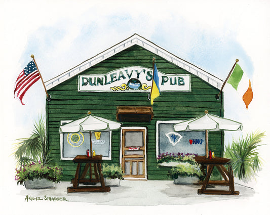 Dunleavy’s Pub, Sullivan's Island Print