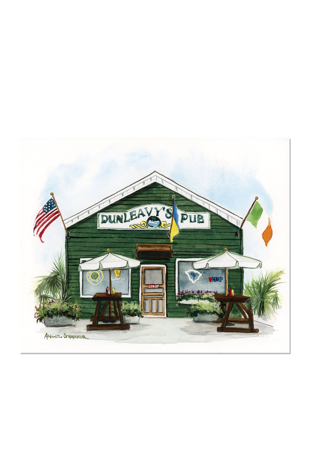Dunleavy’s Pub, Sullivan's Island Print