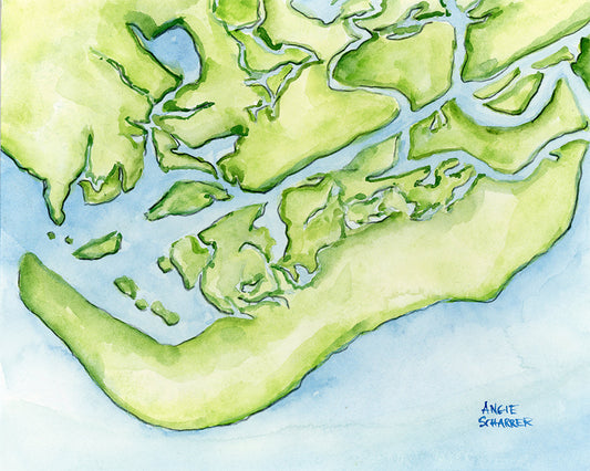 Sullivan's Island Map