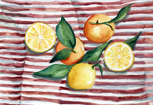Zest, Original Watercolor