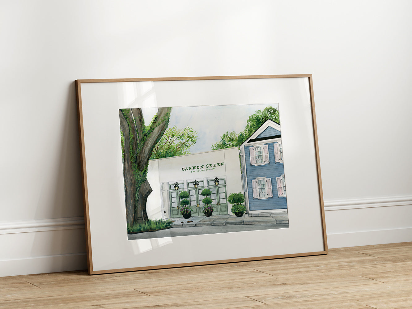 Cannon Green, Giclee Print