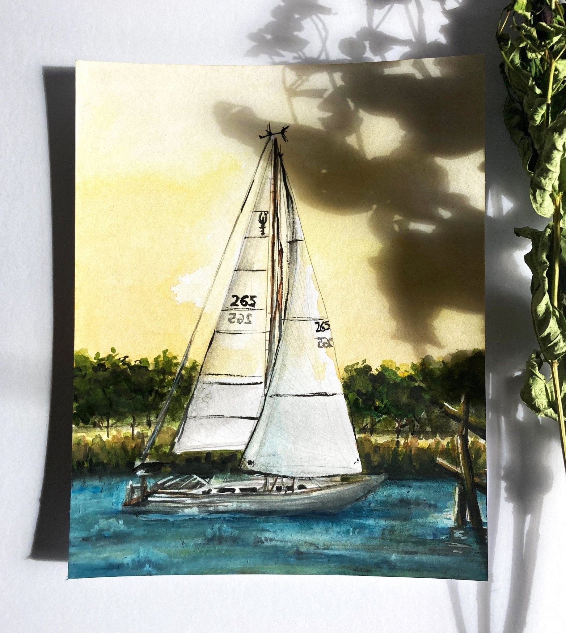 Charleston Sailing - Riverlight Art Studio