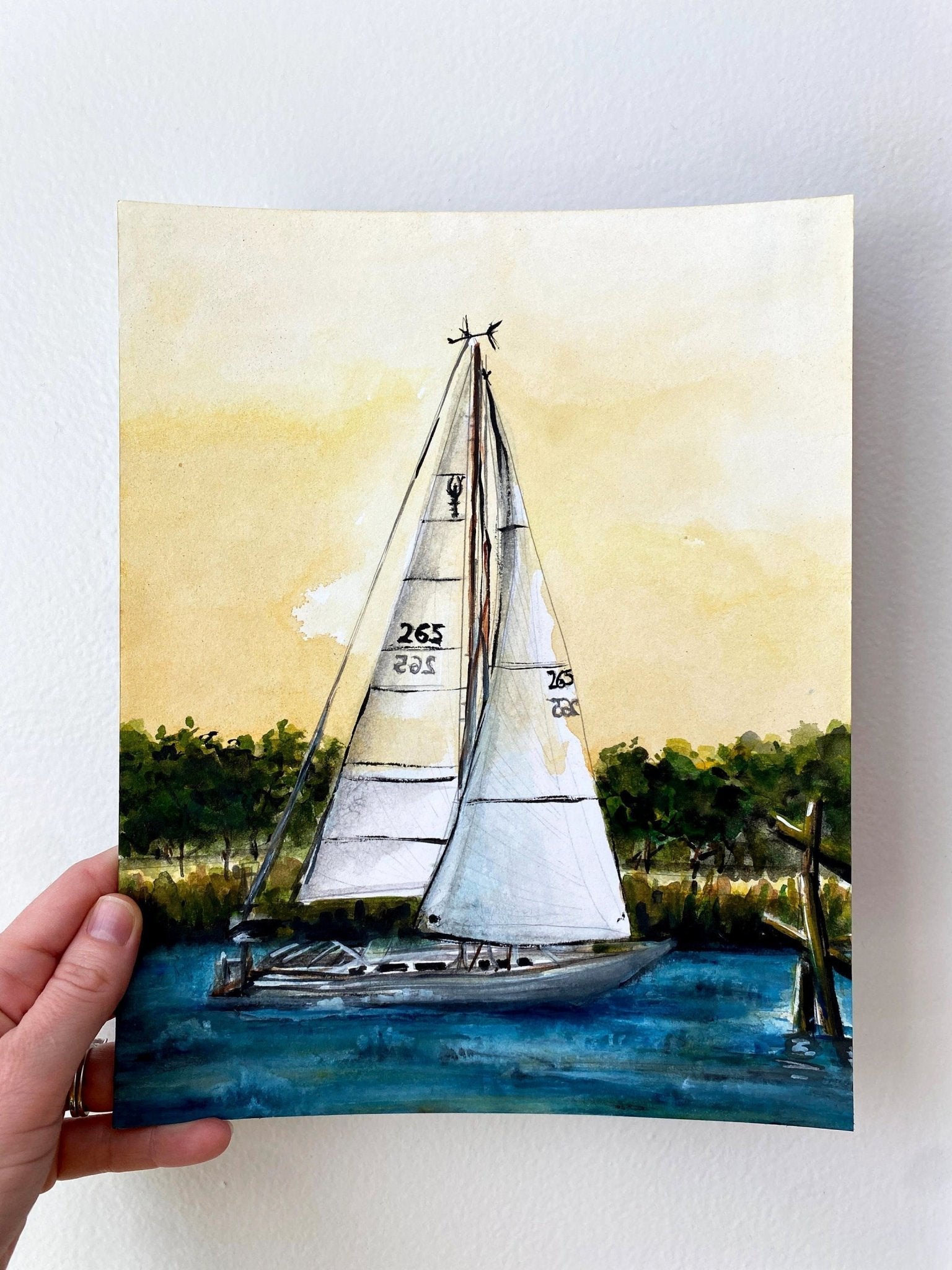 Charleston Sailing - Riverlight Art Studio