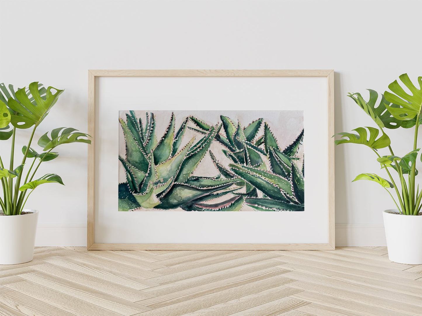 Aloe Plant - Riverlight Art Studio