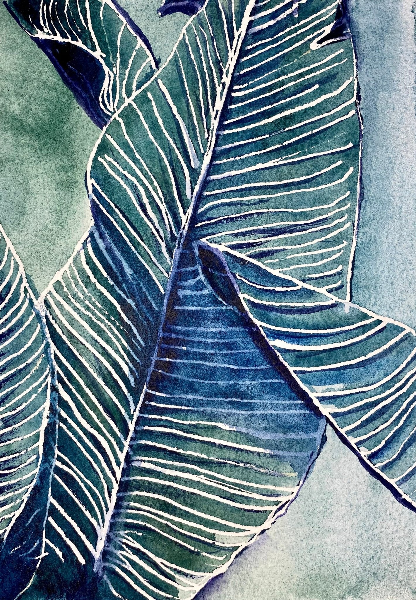 Banana Leaf II - Riverlight Art Studio