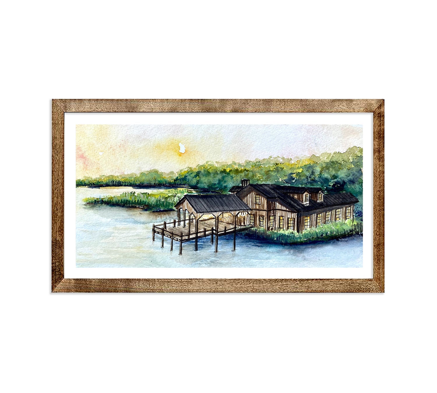 Boone Hall Cotton Dock - Riverlight Art Studio