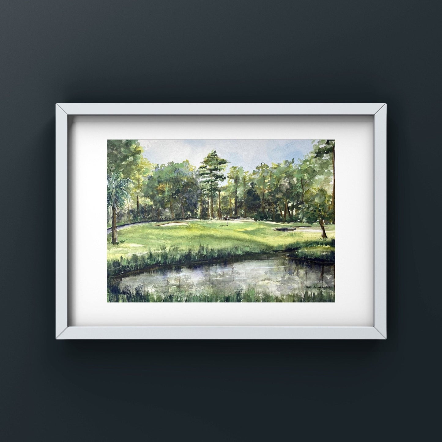 Hole 7, Snee Farm Country Club - Riverlight Art Studio