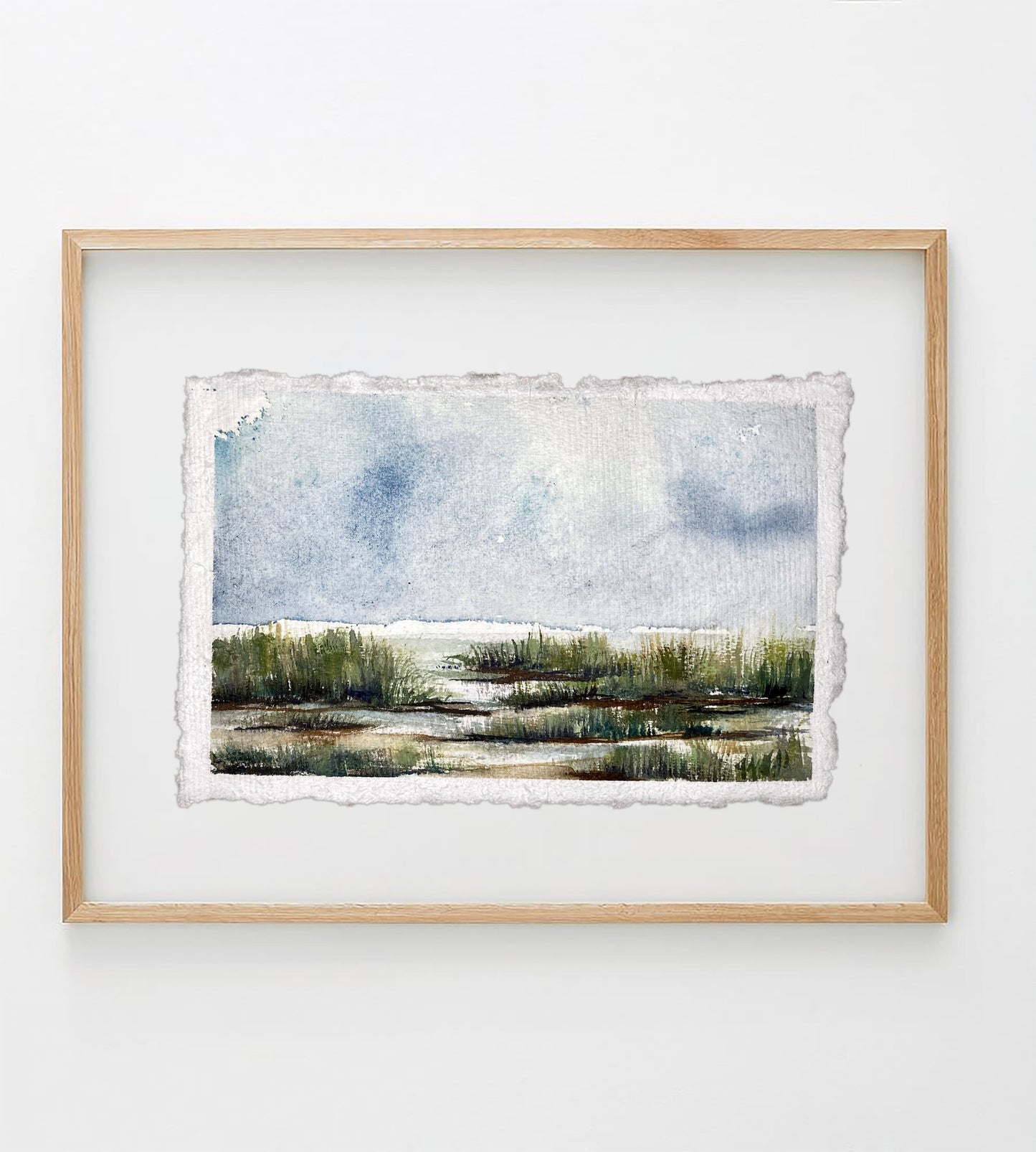 Waterscape 52 Original Watercolor