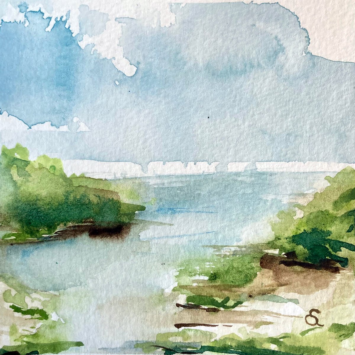 Lowcountry Waterscape 9 - Riverlight Art Studio